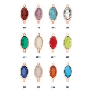 🆕 Stella & Dot Keep Collective rose gold January Birthstone charm
